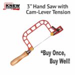 Knew Concepts 3" Jewelers Saw with Cam-Lever Tension