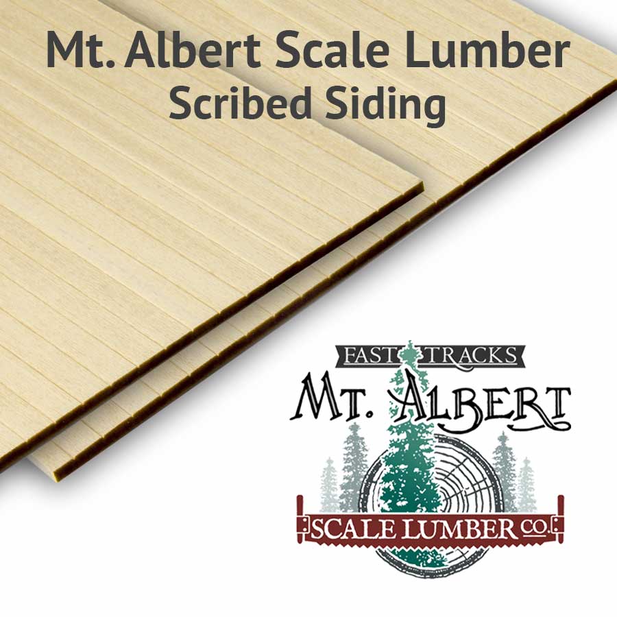 O Scale - Split Log Siding 12 X 4 X 1/16 Basswood Sheet