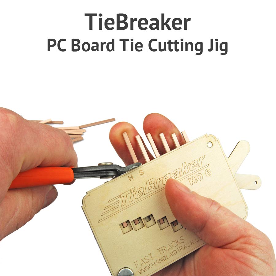 TieBreaker PC Board Cutting Tool For HO, #6 Turnouts