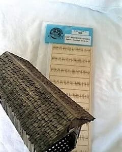 HO SCALE BASSWOOD SHAKES