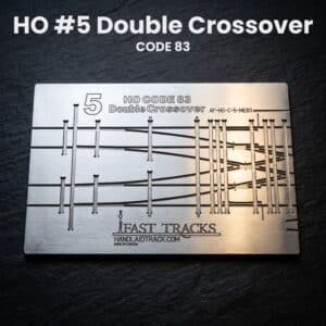 HO #5 Double Crossover CODE 83
