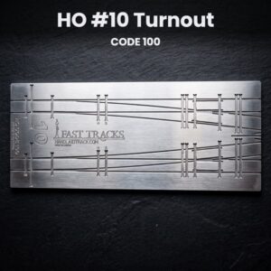 HO #10 Turnout CODE 100
