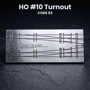 HO #10 Turnout CODE 83