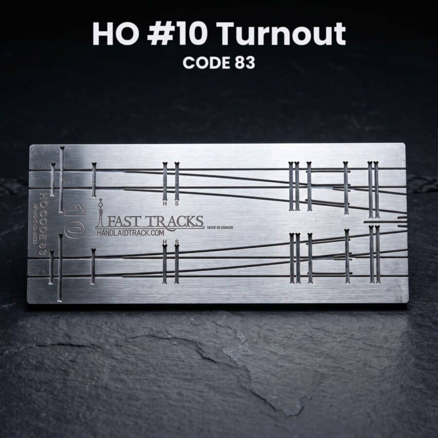 HO #10 Turnout CODE 83