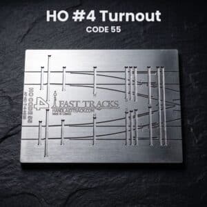 HO #4 Turnout CODE 55