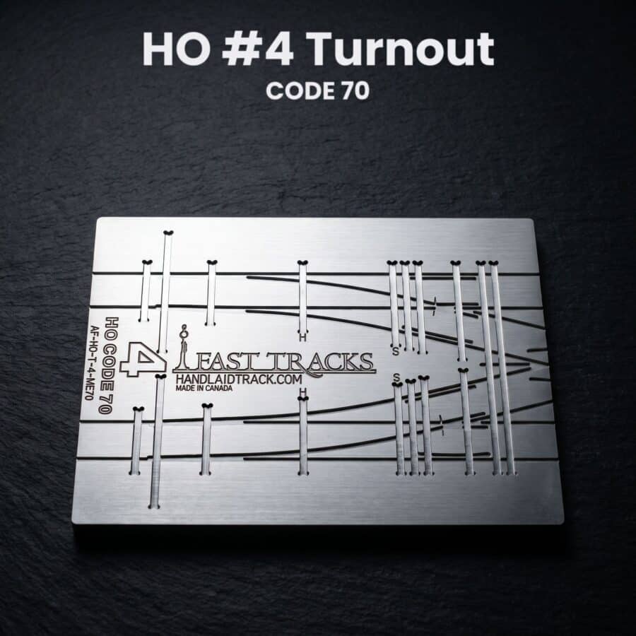 HO #4 Turnout CODE 70
