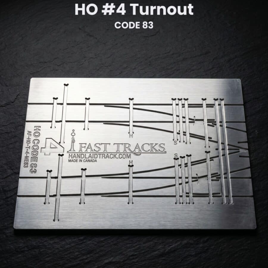 HO #4 Turnout CODE 83