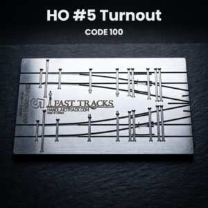 HO #5 Turnout CODE 100