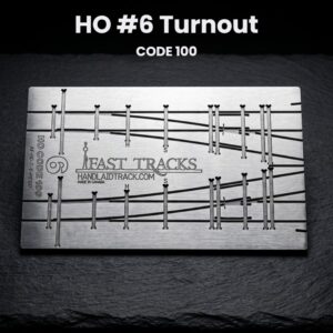 HO #6 Turnout CODE 100