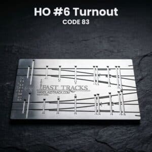 HO #6 Turnout CODE 83