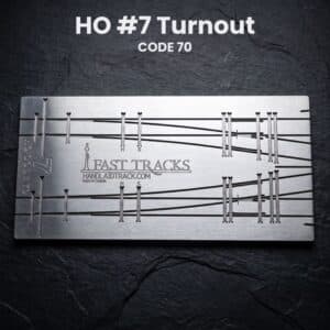 HO #7 Turnout CODE 70