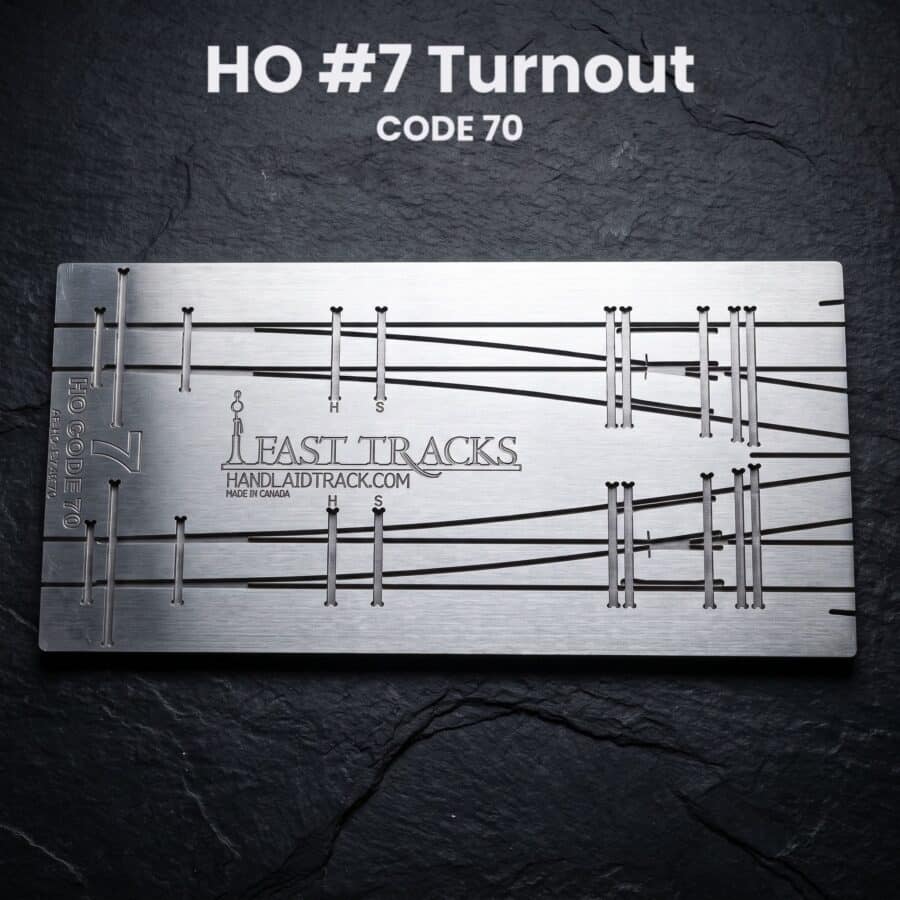 HO #7 Turnout CODE 70