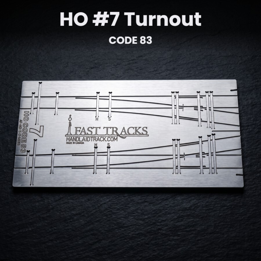 HO #7 Turnout CODE 83