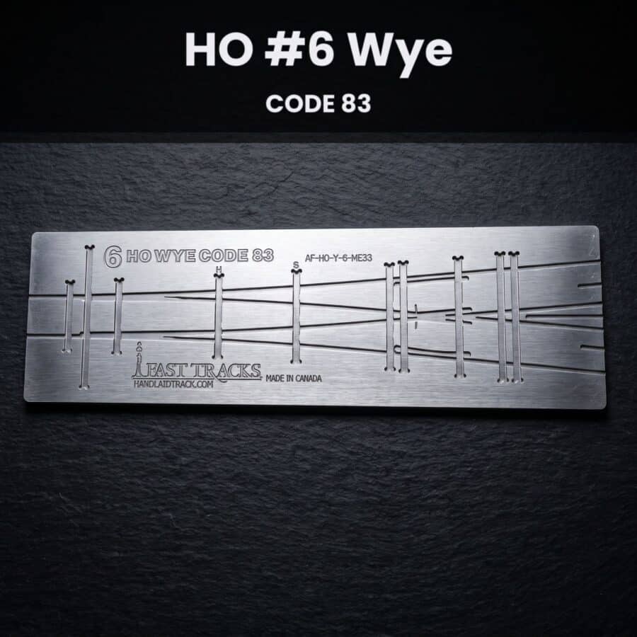 HO #6 Wye CODE 83