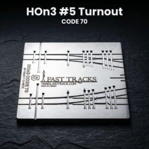 HOn3 #5 Turnout CODE 70