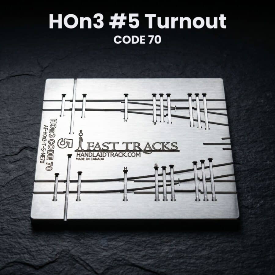 HOn3 #5 Turnout CODE 70