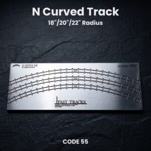 N Curved Track 18"/20"/22" Radius