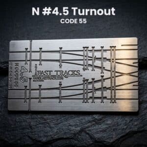 N #4.5 Turnout CODE 55
