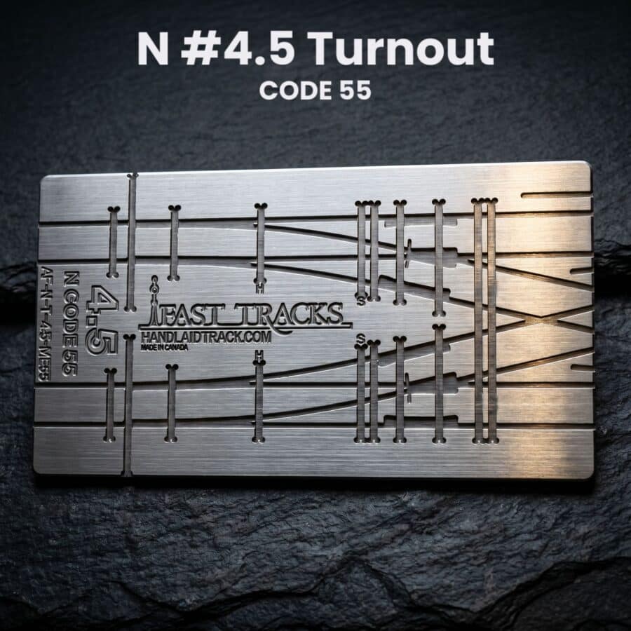 N #4.5 Turnout CODE 55