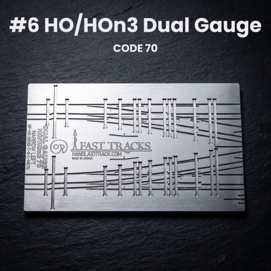 #6 HO/HOn3 Dual Gauge CODE 70