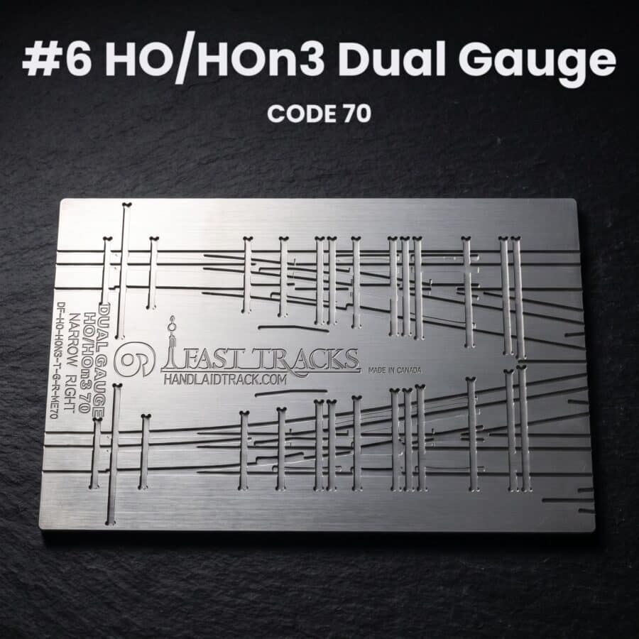 #6 HO/HOn3 Dual Gauge CODE 70