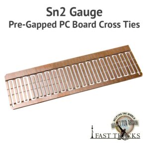 CopperHead Sn2 PC Board Pre-Gapped Crossties - 2mm